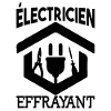 Tshirt homme Électricien effrayant