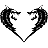 Black Wolf Heart