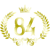 84 Number of wreath