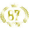 87 Nombre de couronnes