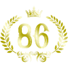 86 Nombre de couronnes