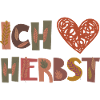 Love Liebe Herbst Dankbarkeit Blätter