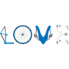 Love Bicycle Cyclist
