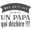 Papa qui déchire