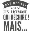 mon mec déchire