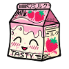 Strawberry Milk Pack kawaii