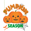 The Season Pumpkin Autumn Tree Orange Fall Leaves