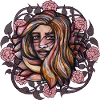 déesse rose