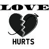 Love Hurts T-Shirt/Tee