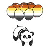 Panda Balloon Gay Bear Pride