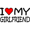 I love my girlfriend