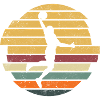 Dunking Basketteur BasketballEr Rétro