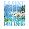 J’adore le lac Tahoe