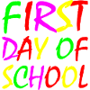First day of school