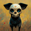 Dog Skull Skull Skull
