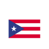 PUERTO RICO Drapeau Disant