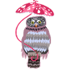 owl with umbrella