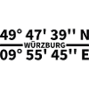 Würzburg coordinates