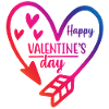 joyeux t-shirt Saint-Valentin Saint-Valentin