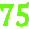 Number 75