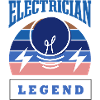 Elektriker Legend Elektroarbeiter Handwerker
