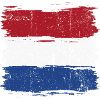 Brushstroke Dutch Flag