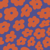 Flowers in a square
