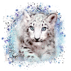 tigerbaby,tiger,blue,graffiti,painting