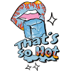 Hot mouth with ice
