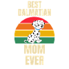 Retro Hunde Mama Dalmatiner