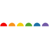 Rainbow Fun Semicircle