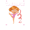 Turnen Mädchen Turnerin Geschenk