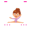Turnen Mädchen Bodenturnen Geschenk