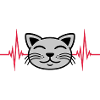 Pulse chat visage heureux
