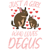Degu Heart Degus