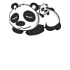Panda Papa with Baby Panda