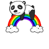 Rainbow Panda