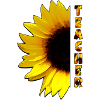 Teacher Sunflower