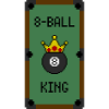 Retro 8-Bit 8-Ball King (Table)