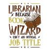 Funny librarian theme