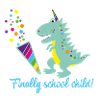 enfin écolier, écolier, dinosaure, dino
