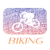 biking