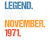 Légende depuis novembre 1971 Anniversaire