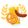 Bier Brezel Wurst - O'Zapft
