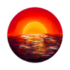 Sunset Sea