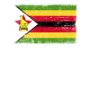 Zimbabwe Flag Grunge Zimbabwe Flag