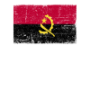 Angola Flag Grunge Angola Flag