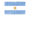 Drapeau argentin Grunge Drapeau argentin