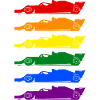 Racing Car LGBT lgbtqia pride