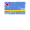 Drapeau d’Aruba Grunge Drapeau d’Aruba